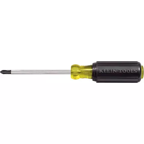 klein-tools-603-4-2-phillips-screwdriver-4-round-shank-6034 Klein Tools 603-4 #2 Phillips Screwdriver 4" Round Shank 6034