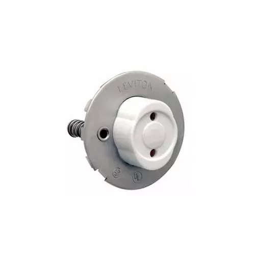 leviton-23518-standard-fluorescent-lampholder-white Leviton 23518 Standard Fluorescent Lampholder, White