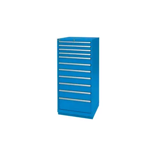 lista-11-drawer-standard-width-cabinet-bright-blue-master-keyed Lista 11 Drawer Standard Width Cabinet - Bright Blue, Master Keyed
