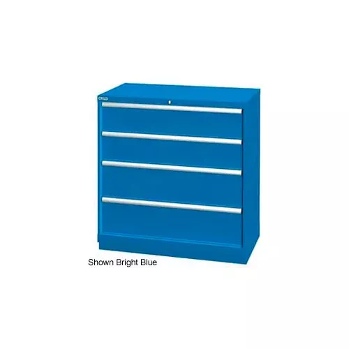 lista-40-1-4-w-drawer-cabinet-4-drawer-24-compart-bright-blue-individual-lock Lista 40-1/4"W Drawer Cabinet, 4 Drawer, 24 Compart - Bright Blue, Individual Lock