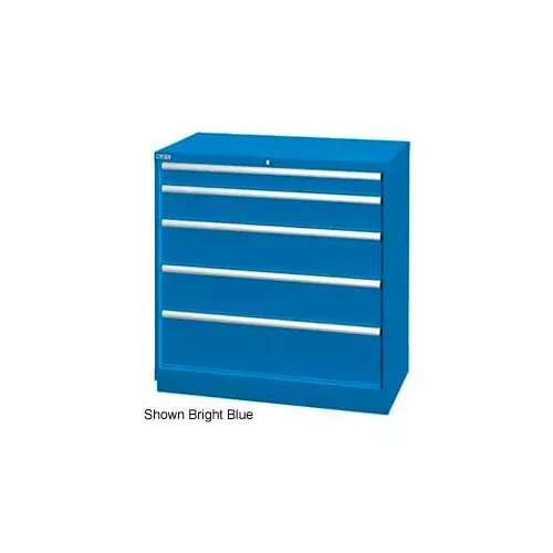 lista-40-1-4-w-drawer-cabinet-5-drawer-51-compart-light-gray-no-lock Lista 40-1/4"W Drawer Cabinet, 5 Drawer, 51 Compart - Light Gray, No Lock