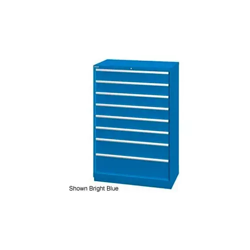 lista-40-1-4-wcabinet-9-drawer-120-compart-bright-blue-master-keyed Lista 40-1/4"WCabinet, 9 Drawer, 120 Compart - Bright Blue, Master Keyed