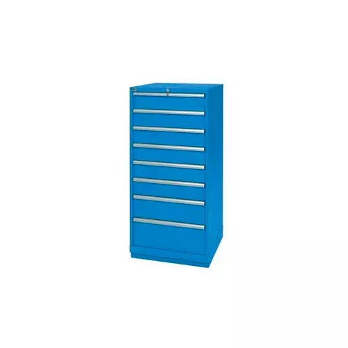 lista-8-drawer-standard-width-cabinet-bright-blue-master-keyed Lista 8 Drawer Standard Width Cabinet - Bright Blue, Master Keyed