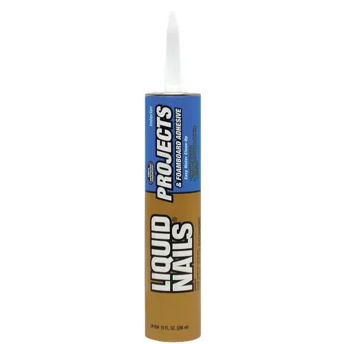 ln604-liquid-nails-projects-foam-board-adhesive LN604 LIQUID NAILS Projects And Foam Board Adhesive