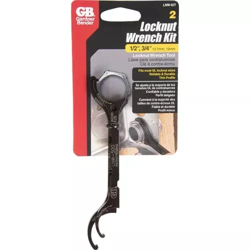 lnw-kit-gardner-bender-locknut-wrench-kit LNW-KIT Gardner Bender Locknut Wrench Kit