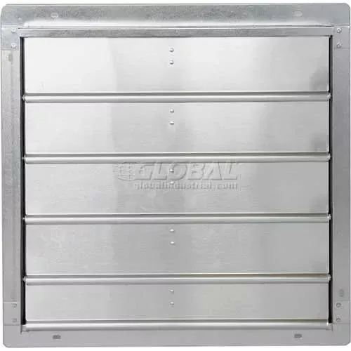 low-velocity-exhaust-shutter-14-502-std-14 Low Velocity Exhaust Shutter 14" - 502-STD-14