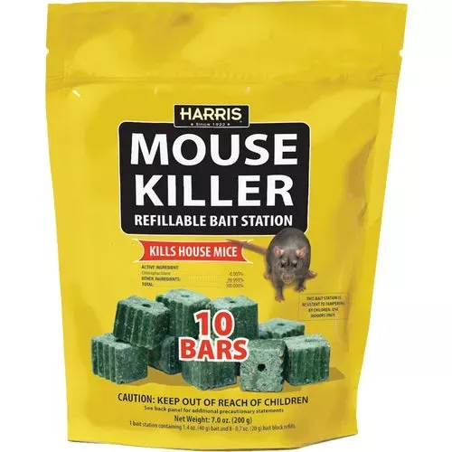 mbars-harris-mouse-killer-refillable-mouse-bait-station MBARS Harris Mouse Killer Refillable Mouse Bait Station