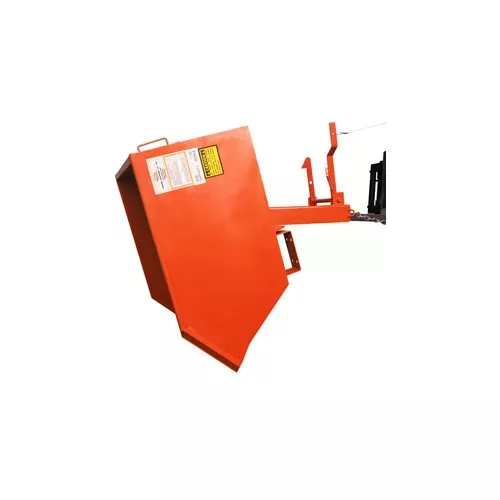 medium-duty-self-dumping-forklift-hopper-1-cu-yd-2000-lbs-cap-orange Medium Duty Self-Dumping Forklift Hopper, 1 Cu. Yd., 2000 Lbs. Cap., Orange