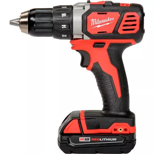 milwaukee-2606-22ct-m18-1-2-cordless-compact-drill-driver-kit Milwaukee 2606-22CT M18 1/2" Cordless Compact Drill/Driver Kit