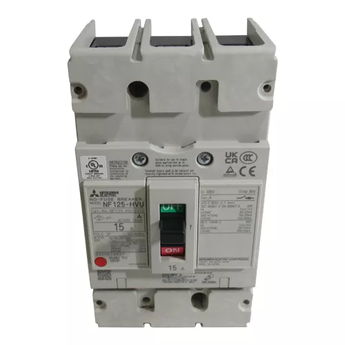 mitsubishi-nf125-hvu3p15a-circuit-breaker Mitsubishi | NF125-HVU3P15A | Circuit Breaker
