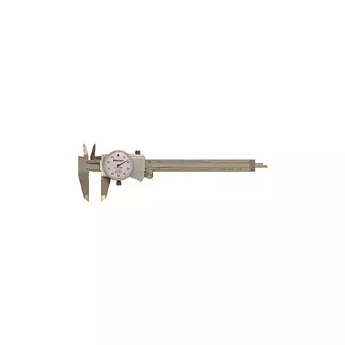 mitutoyo-505-742j-0-6-extra-smooth-dial-caliper-w-white-dial Mitutoyo 505-742J 0-6" Extra Smooth Dial Caliper W/White Dial