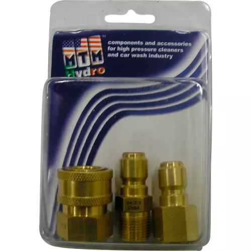 mtm-hydro-4200-psi-3-8-brass-quick-coupler-plug-pack MTM Hydro 4200 psi 3/8" Brass Quick Coupler and Plug Pack