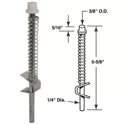 n-6729-prime-line-bifold-door-top-guide-rod N 6729 Prime-Line Bifold Door Top Guide Rod