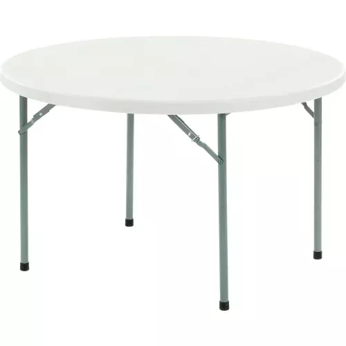 national-public-seating-48-round-folding-plastic-table-gray National Public Seating 48" Round Folding Plastic Table, Gray