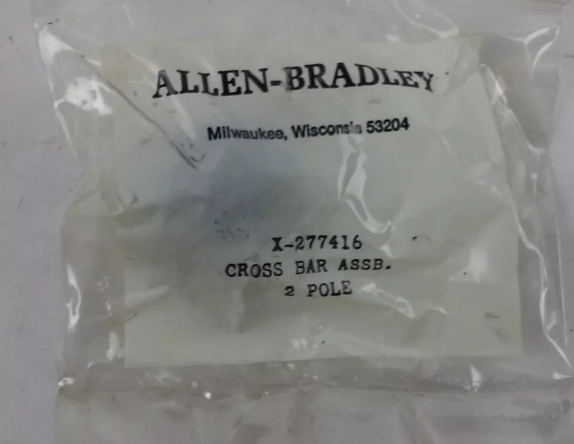 new-allen-bradley-2-pole-cross-bar-assembly-x-277416 New Allen Bradley 2-Pole Cross Bar Assembly, X-277416