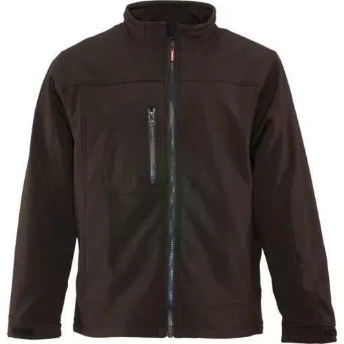 Non-Insulated Softshell Jacket Regular, Black - 2XL