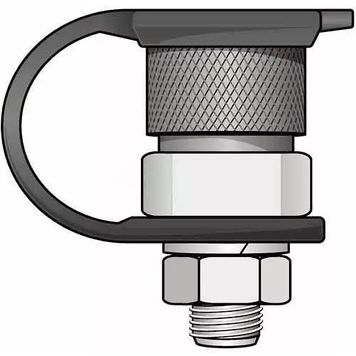 non-lighted-female-quick-disconnect-base-mount-w-debris-cap Non-Lighted Female Quick Disconnect Base Mount w/ Debris Cap