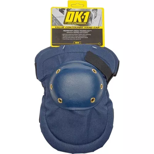 occunomix-value-contoured-hard-cap-knee-pads-1-pair-blue OccuNomix Value Contoured Hard Cap Knee Pads 1 Pair, Blue