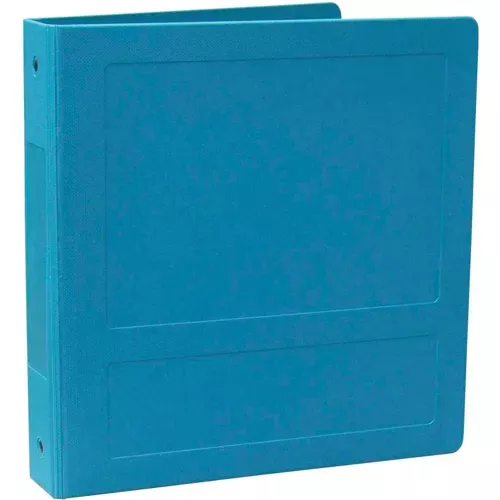 omnimed-2-1-2-molded-ring-binder-3-ring-side-open-holds-450-sheets-aqua Omnimed 2-1/2" Molded Ring Binder, 3-Ring, Side Open, Holds 450 Sheets, Aqua