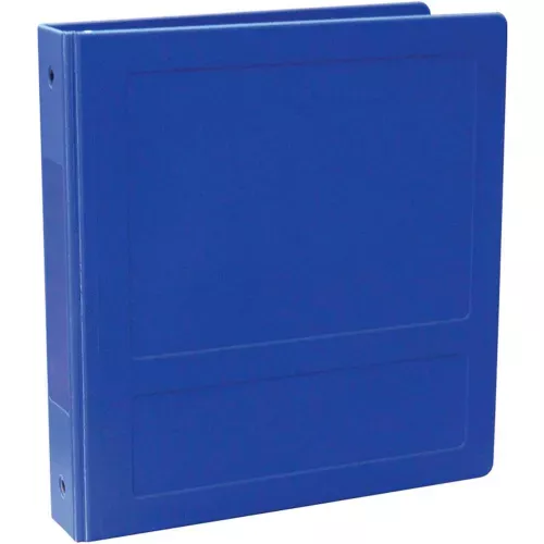 omnimed-2-1-2-molded-ring-binder-3-ring-side-open-holds-450-sheets-blue Omnimed 2-1/2" Molded Ring Binder, 3-Ring, Side Open, Holds 450 Sheets, Blue