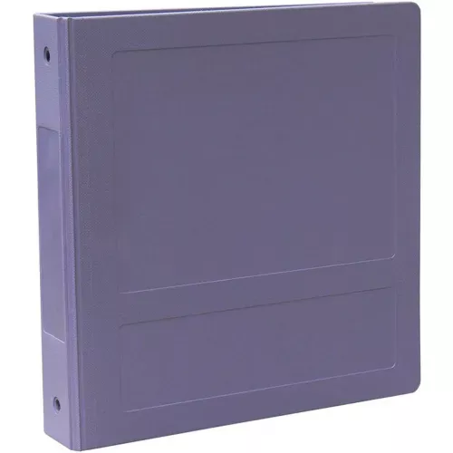 omnimed-2-1-2-molded-ring-binder-3-ring-side-open-holds-450-sheets-lilac Omnimed 2-1/2" Molded Ring Binder, 3-Ring, Side Open, Holds 450 Sheets, Lilac