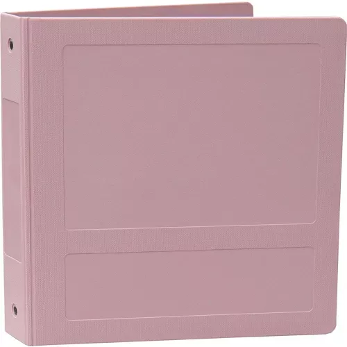 omnimed-2-antimicrobial-binder-3-ring-side-open-holds-375-sheets-mauve Omnimed 2" Antimicrobial Binder, 3-Ring, Side Open, Holds 375 Sheets, Mauve