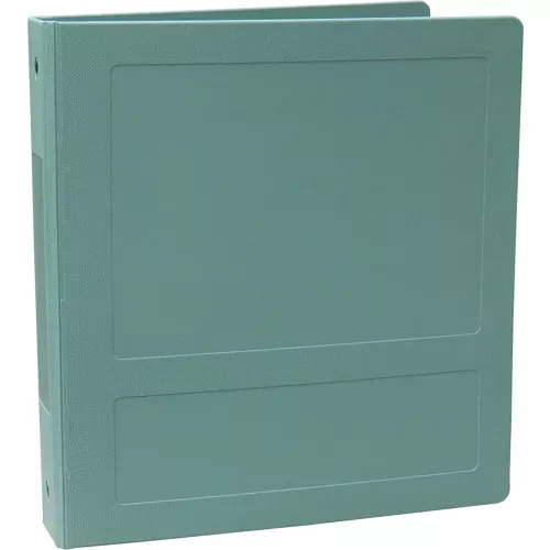 omnimed-2-molded-ring-binder-3-ring-side-open-holds-375-sheets-seafoam-green Omnimed 2" Molded Ring Binder, 3-Ring, Side Open, Holds 375 Sheets, Seafoam Green