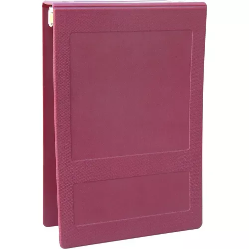omnimed-2-molded-ring-binder-3-ring-top-open-holds-375-sheets-burgundy Omnimed 2" Molded Ring Binder, 3-Ring, Top Open, Holds 375 Sheets, Burgundy
