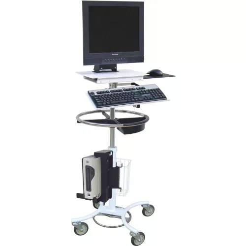 omnimed-350717-omni-computer-cart-with-cord-wrap Omnimed 350717 Omni Computer Cart with Cord Wrap