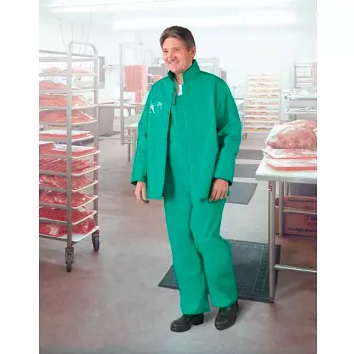 onguard-sanitex-green-jacket-w-hood-snaps-pvc-on-polyester-s Onguard Sanitex Green Jacket W/Hood Snaps, PVC on Polyester, S