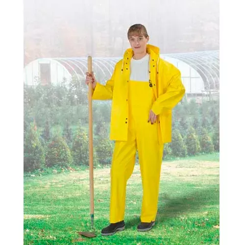 onguard-tuftex-yellow-bib-overall-plain-front-pvc-m Onguard Tuftex Yellow Bib Overall, Plain Front, PVC, M