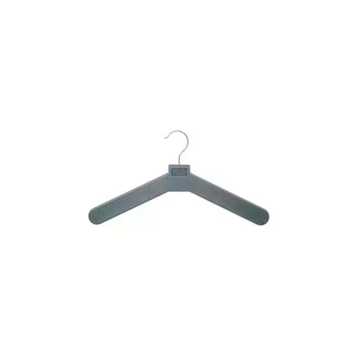 Open Hook Hangers, 24 Pack, Charcoal Gray