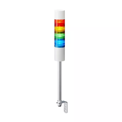 patlite-lr6-4m2pjbw-rygb-signal-tower Patlite | LR6-4M2PJBW-RYGB | Signal Tower