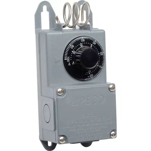 peco-industrial-coiled-temperature-controller-tf115-023-temp-range-30-100-f-w-ne PECO Industrial Coiled Temperature Controller TF115-023 Temp. Range -30°-100°F w/ Nema 4X
