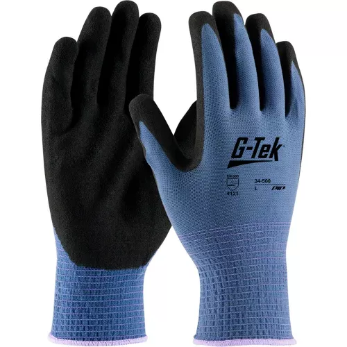 pip-g-tek-nitrile-microsurface-nylon-grip-gloves-12-pairs-dozen-large PIP G-Tek Nitrile MicroSurface Nylon Grip Gloves, 12 Pairs/Dozen, Large