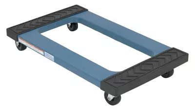 plastic-dolly-with-rubber-ends-3-casters-1000-lb-capacity Plastic Dolly with Rubber Ends, 3" Casters, 1000 Lb. Capacity