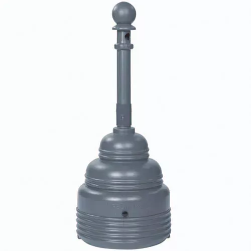 poly-safesmoker-cigarette-disposal-4-gallon-gray Poly Safesmoker Cigarette Disposal - 4 Gallon Gray