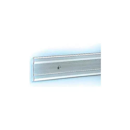 Polycarbonate Chair Rail, 4"H x 8'L, Clear