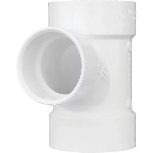 pvc-014010800ha-charlotte-pipe-reducing-sanitary-tee PVC 014010800HA Charlotte Pipe Reducing Sanitary Tee