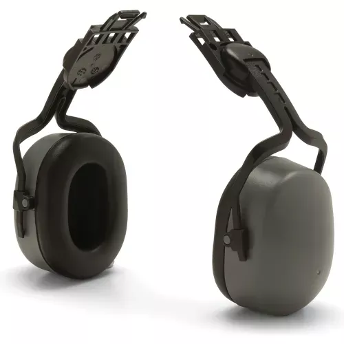 Pyramex Earmuff, Cap Mounted, NRR 27dB, CM6010, Each