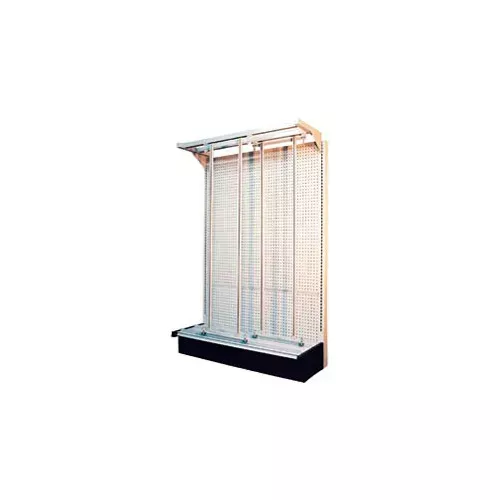 quantum-gondola-slider-system-complete-package-with-720-tip-out-bins-gray Quantum Gondola Slider System Complete Package with 720 Tip Out Bins, Gray