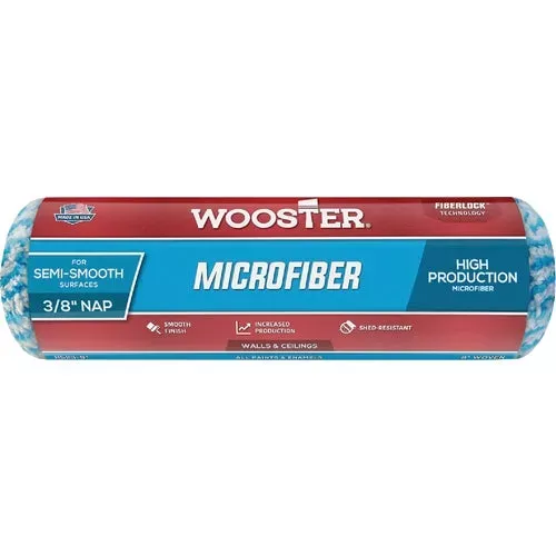 R523-9 Wooster Microfiber Roller Cover