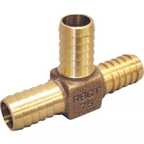 rbdtnl100-merrill-low-lead-brass-barbed-tee RBDTNL100 Merrill Low Lead Brass Barbed Tee