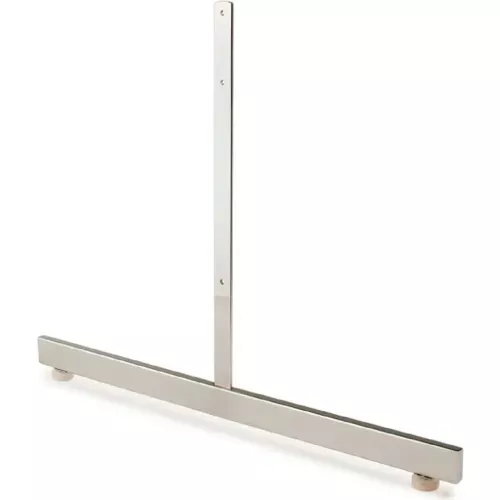 rectangular-tubing-leg-grid-panel-chrome-pkg-qty-12 Rectangular Tubing Leg For Grid Panel - Chrome - Pkg Qty 12