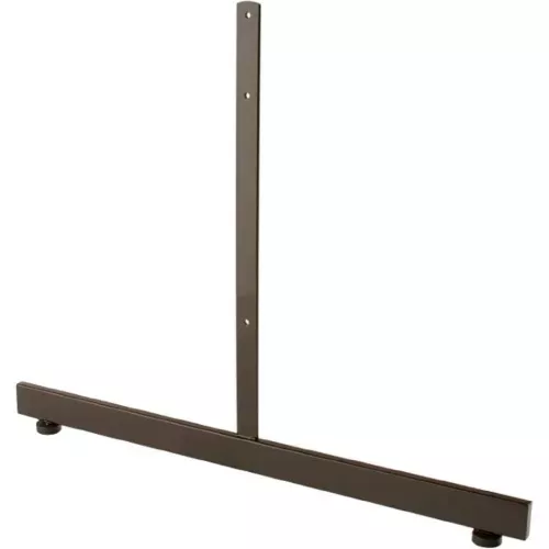 rectangular-tubing-leg-grid-panel-semi-gloss-black-pkg-qty-12 Rectangular Tubing Leg For Grid Panel - Semi-Gloss Black - Pkg Qty 12