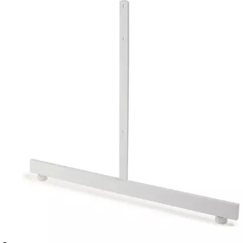 rectangular-tubing-leg-grid-panel-semi-gloss-white-pkg-qty-12 Rectangular Tubing Leg For Grid Panel - Semi-Gloss White - Pkg Qty 12
