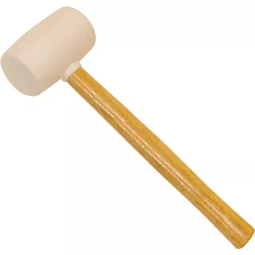 rmw16-great-neck-white-rubber-mallet RMW16 Great Neck White Rubber Mallet