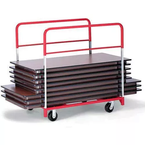round-rectangular-folding-table-mover-2-fixed-2-swivel-5-phenolic-casters Round/Rectangular Folding Table Mover 2 Fixed & 2 Swivel 5" Phenolic Casters