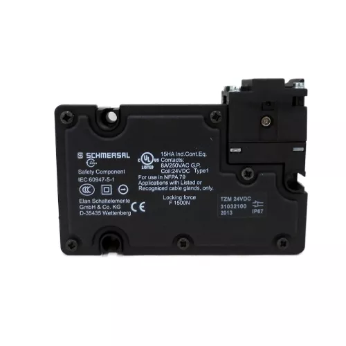 schmersal-tzm24vdc-solenoid-interlock-switch Schmersal | TZM24VDC | Solenoid Interlock Switch