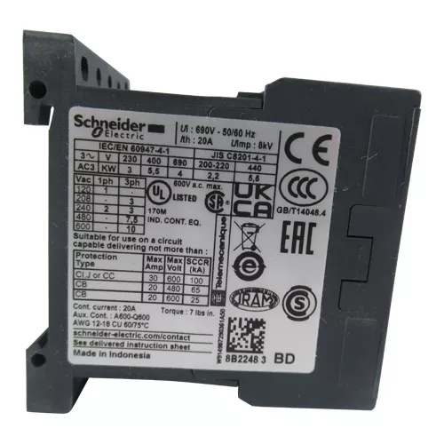 schneider-electric-lp1k1210bd-contactor Schneider Electric | LP1K1210BD | Contactor